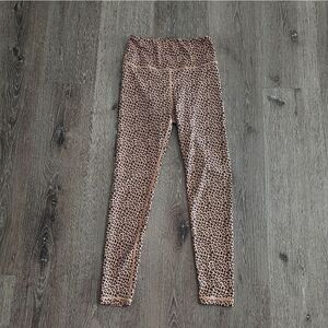 ALLFENIX Anthropologie Cheetah 7/8 Leggings New Without Tags Size XS